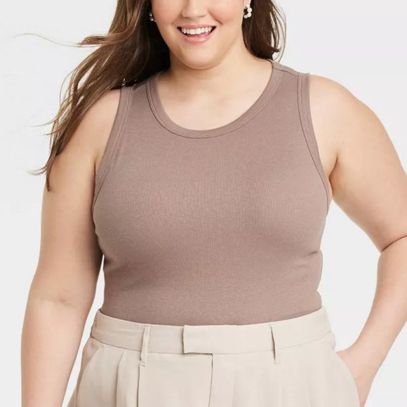 Women's Ribbed Tank Top - A New Day - Picture 1 of 2